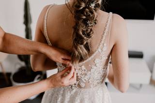 coiffure mariage bohème