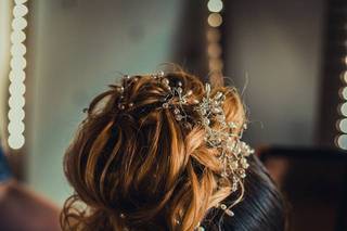 chignon coiffé décoiffé mariage