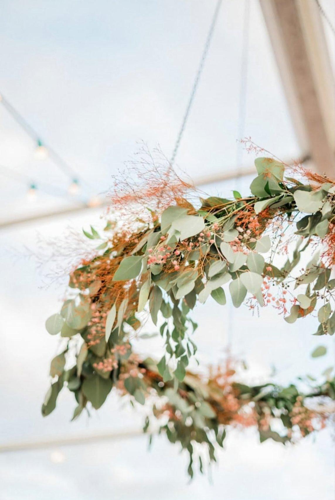 décoration de plafond pour mariage