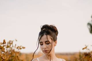 chignon mariée