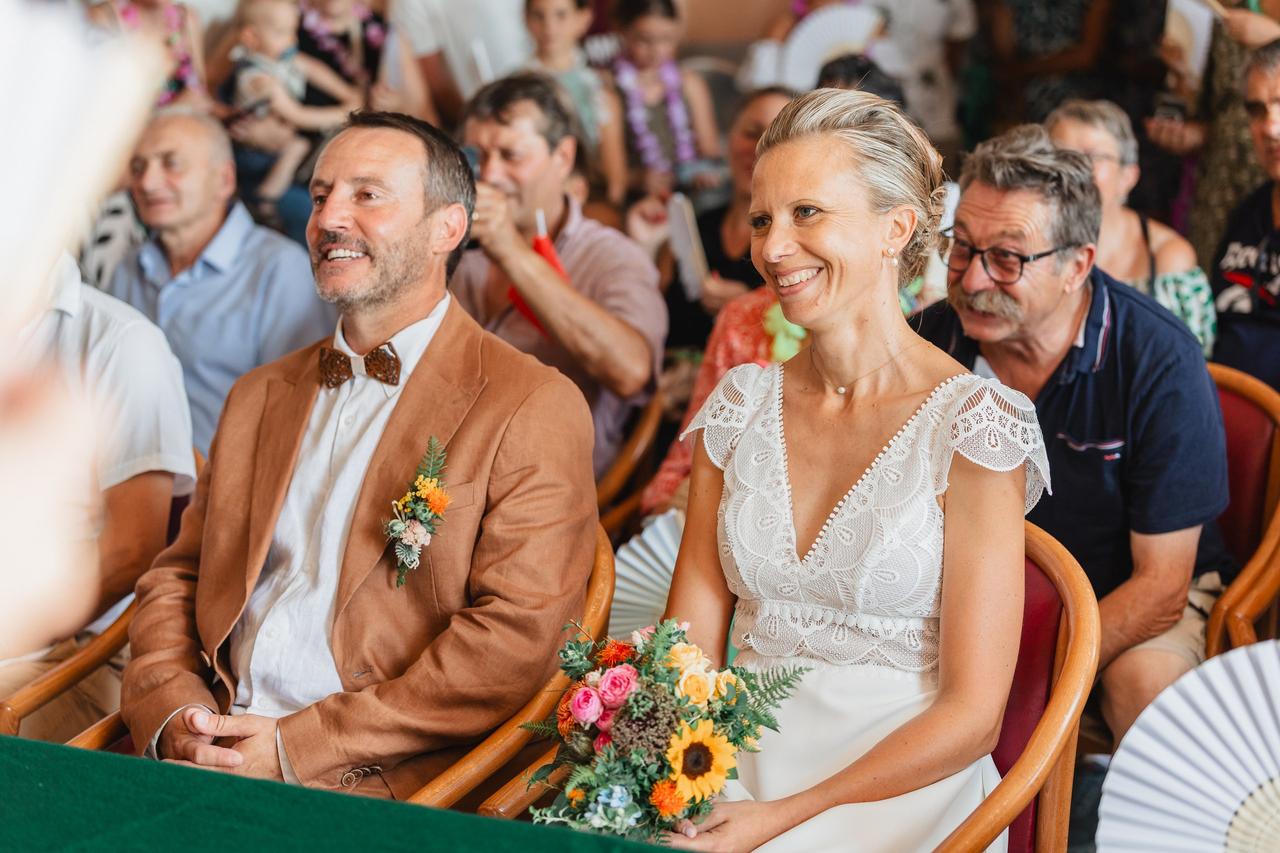 mariage mairie discours couple