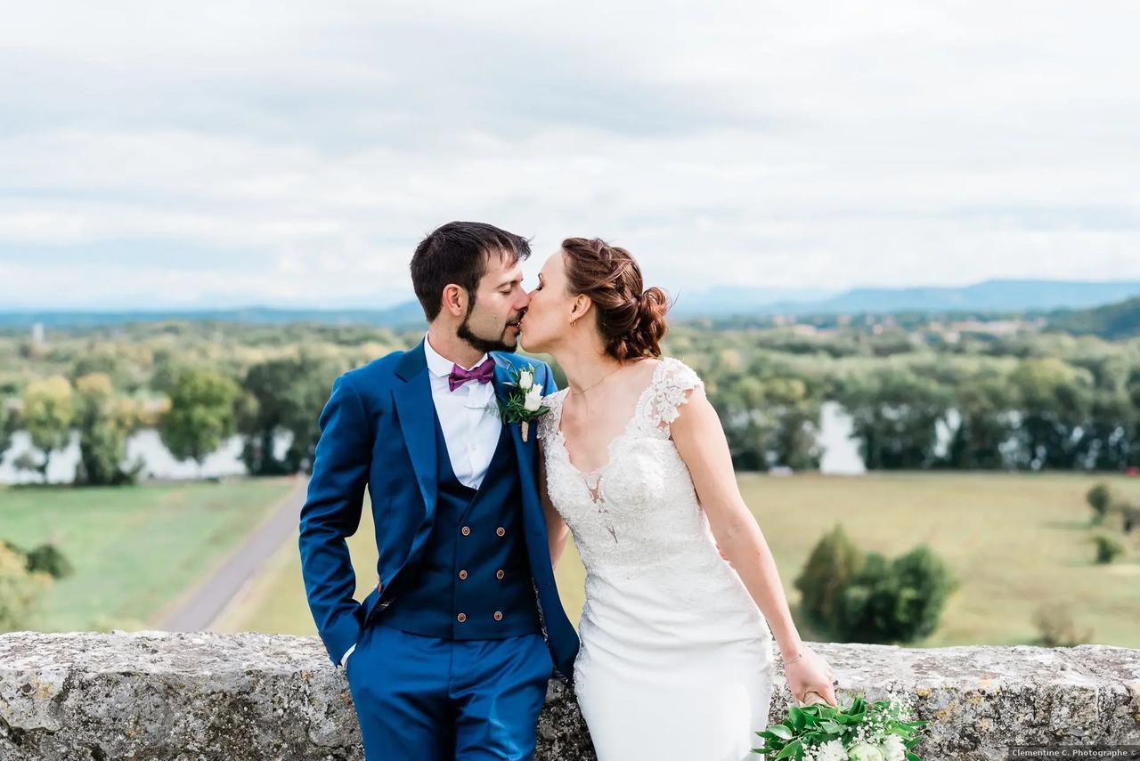 costume de mariage pour homme bleu