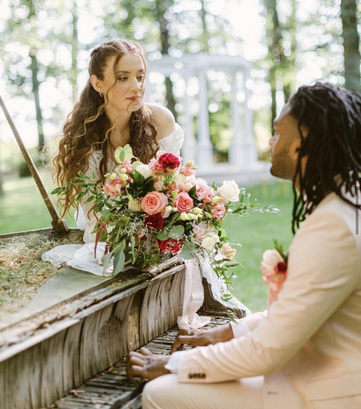 coiffure mariage cheveux long