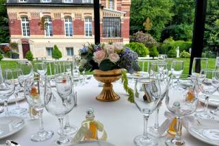 decoration table ronde mariage