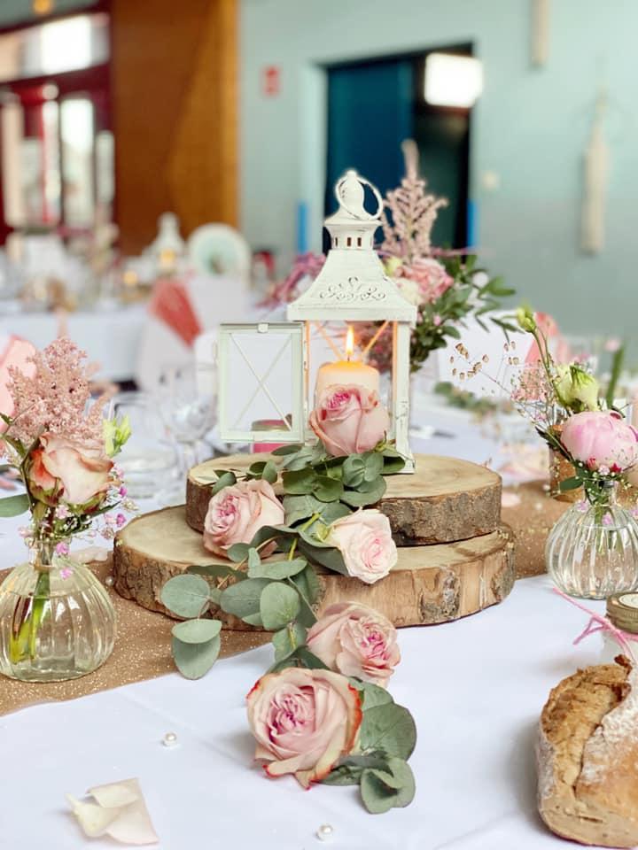mariage Do it Yourself fait-main DIY rondins de bois