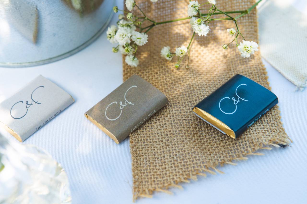 6 cadeaux en chocolat pour vos invités de mariage