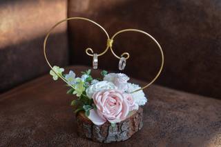 porte alliances original mariage  coeur