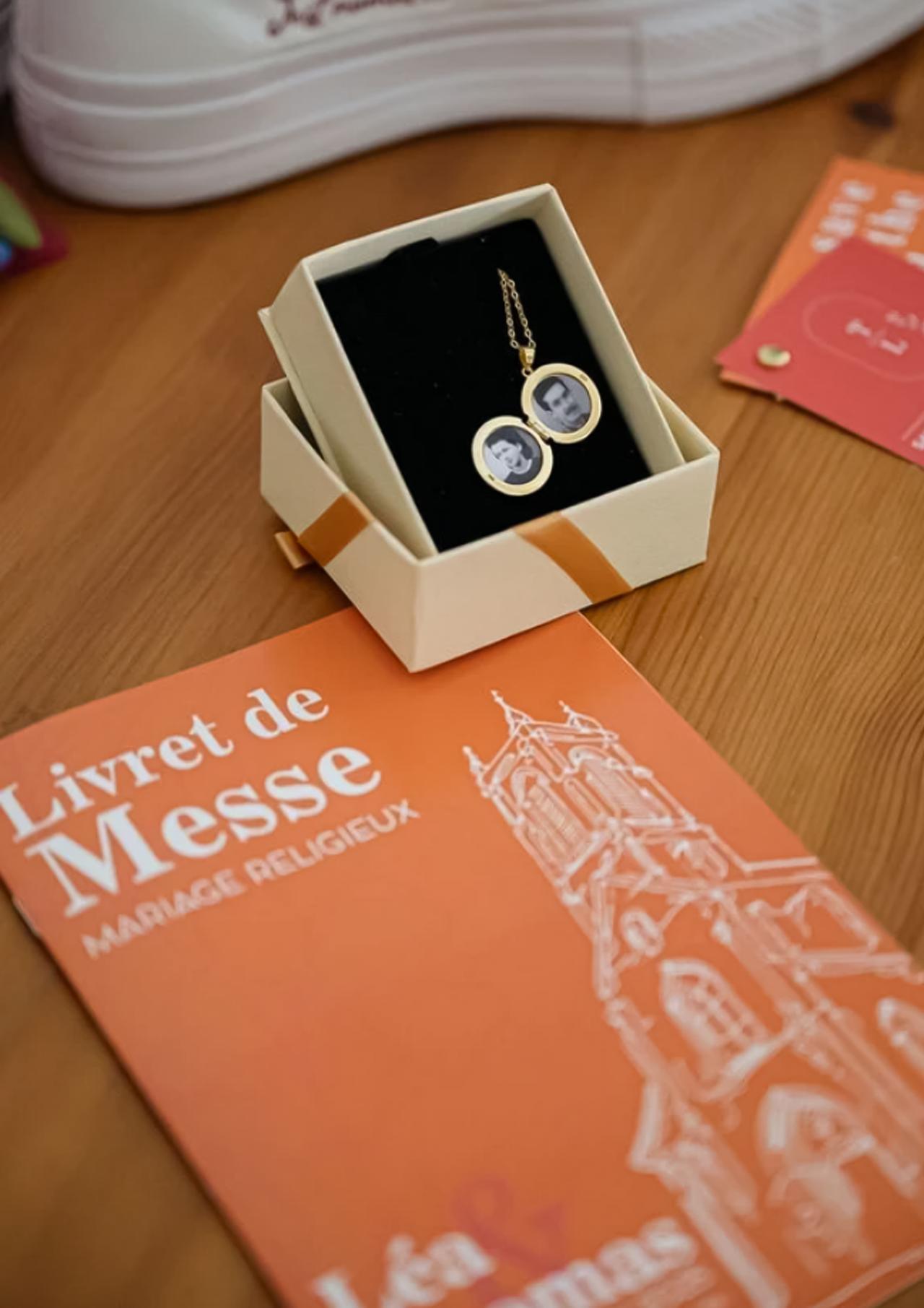 livret de messe mariage religieux avec représentation eglise