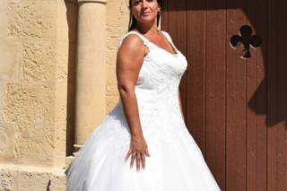 robe de mariée princesse femme ronde grande taille