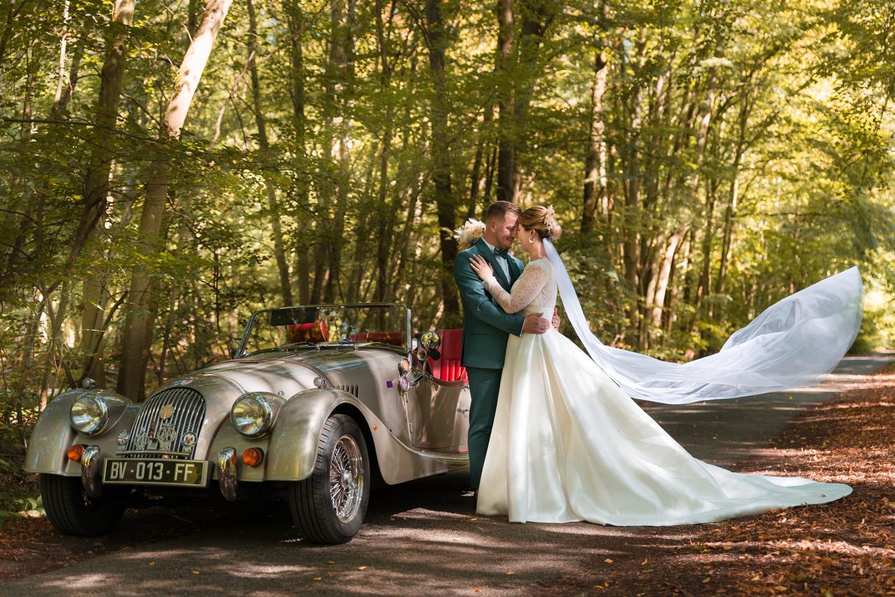 robe de mariée automne manches longues
