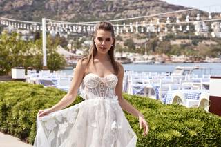 robe de mariee corset blanche