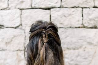 coiffure pour un mariage cheveux mi long