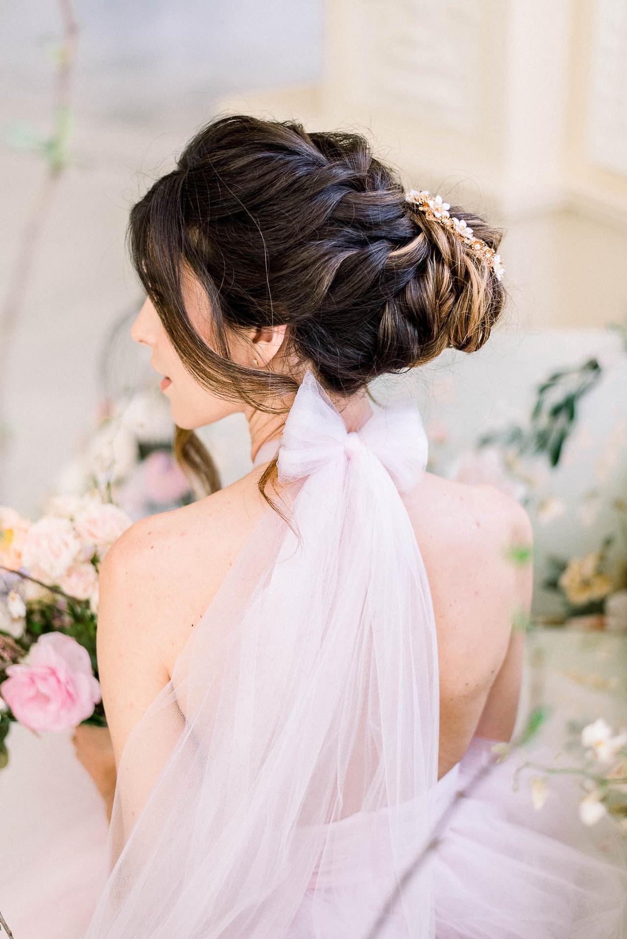 coiffure mariage chignon