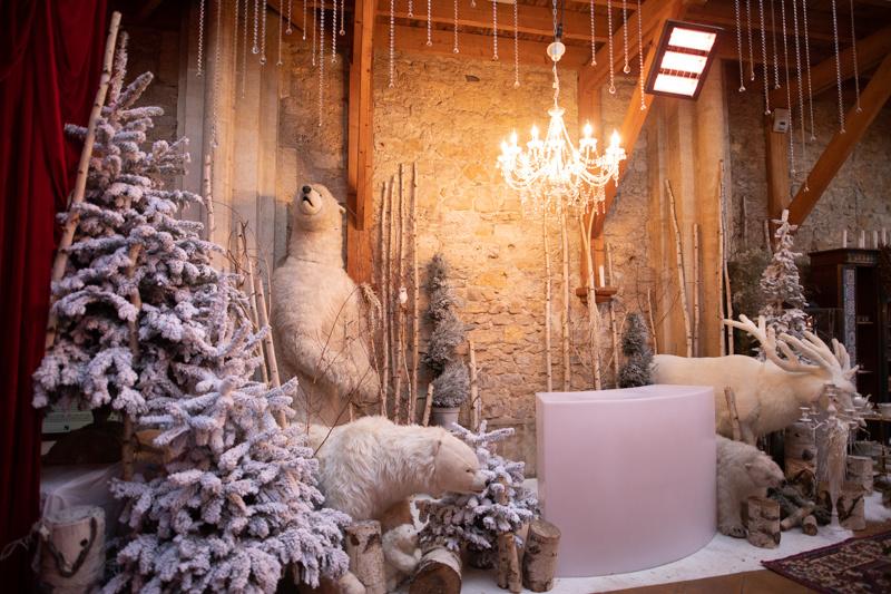 decoration noel mariage ambiance noel polaire