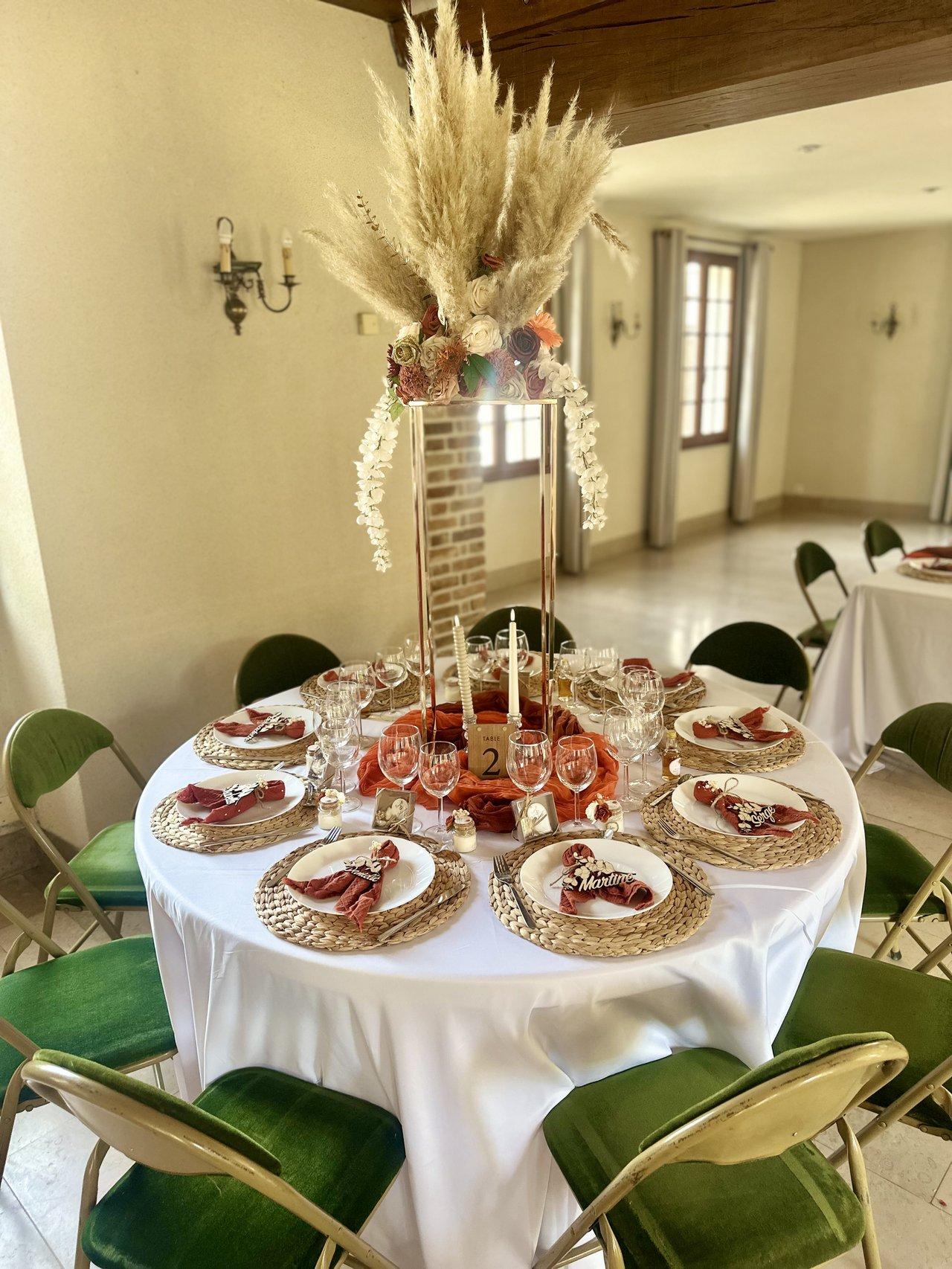Décoration tables rondes mariage : les plus belles idées déco et 6 ...