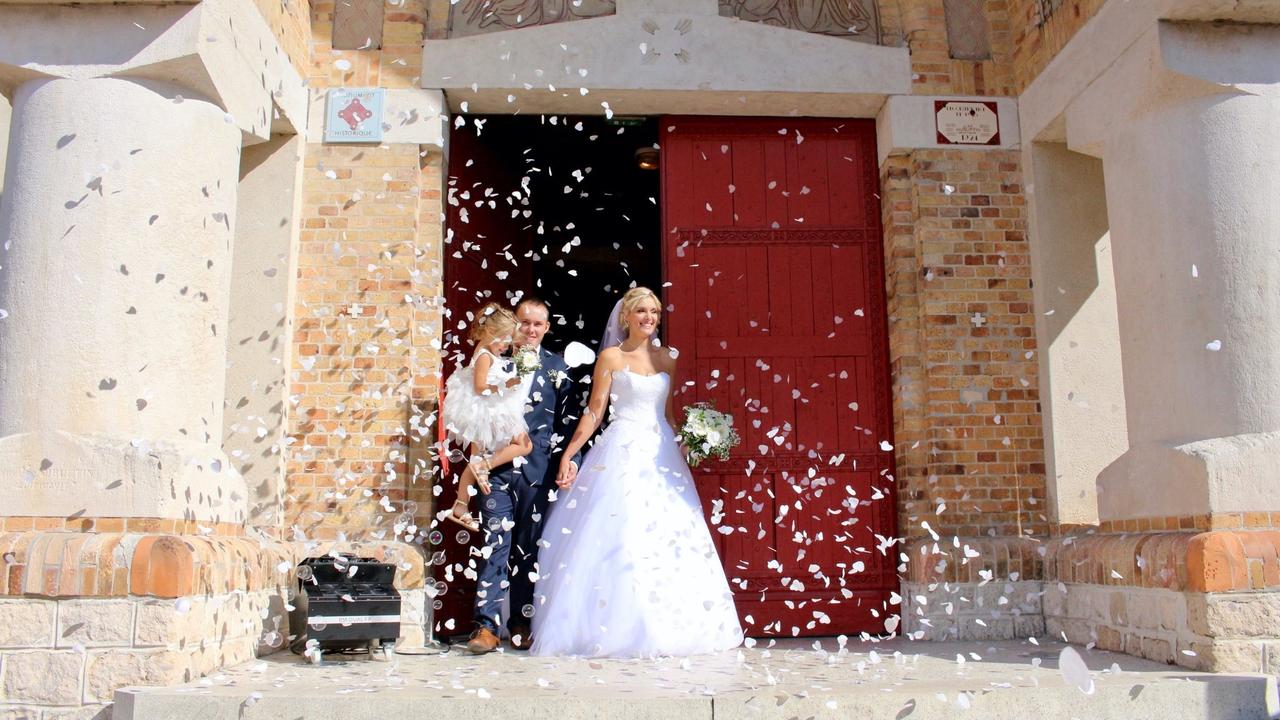 sortie de ceremonie confetti biodegradable