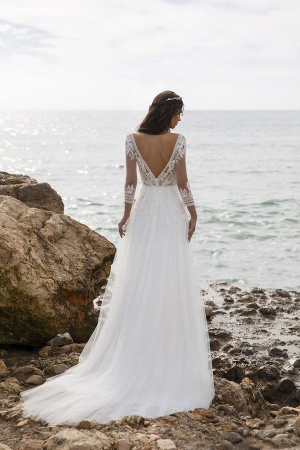 robe de mariee plage dos nu