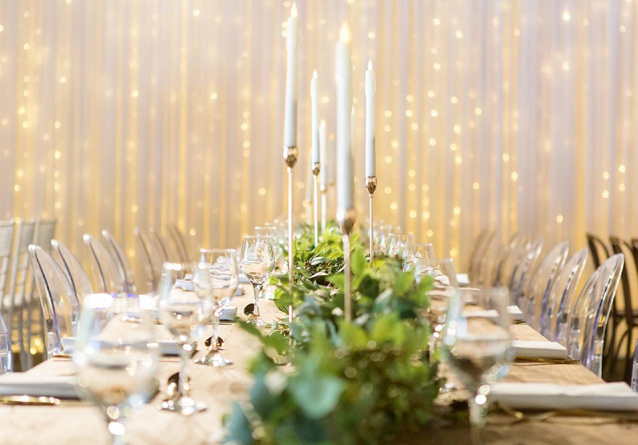 deco lumineuse mariage Rideau lumineux