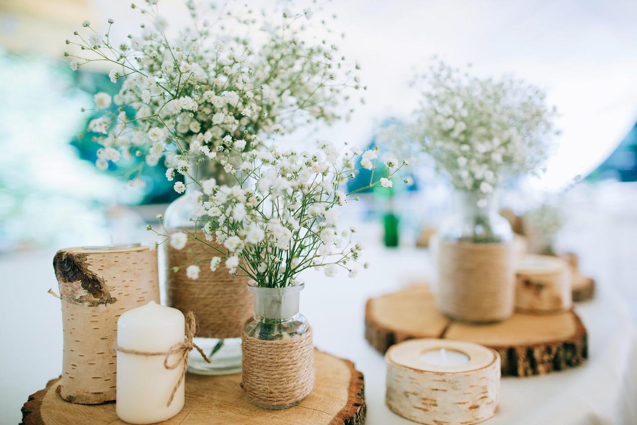 Idées décoration de table pour un mariage champêtre - blog mariage bohème