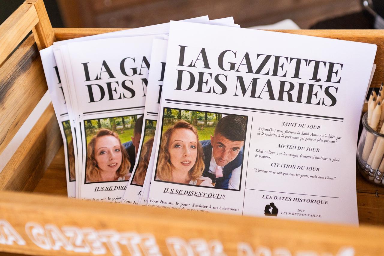 cadeaux originaux mariage invités gazette des maries