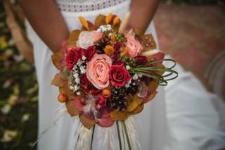 bouquet de mariee automne