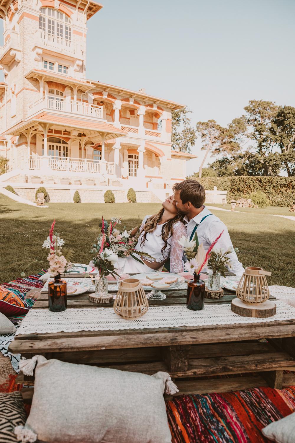 idee mariage civil petit comite pique nique amoureux