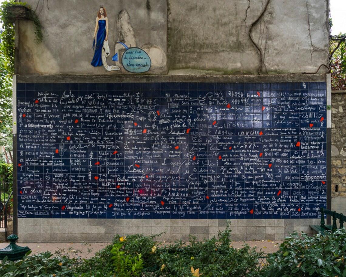 mur des “Je t’aime”