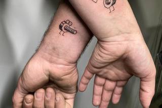 tatouage couple qui se complete