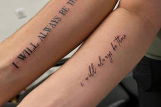 tatouage couple phrase