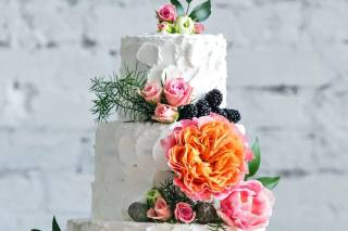 deco dopamine mariage wedding cake