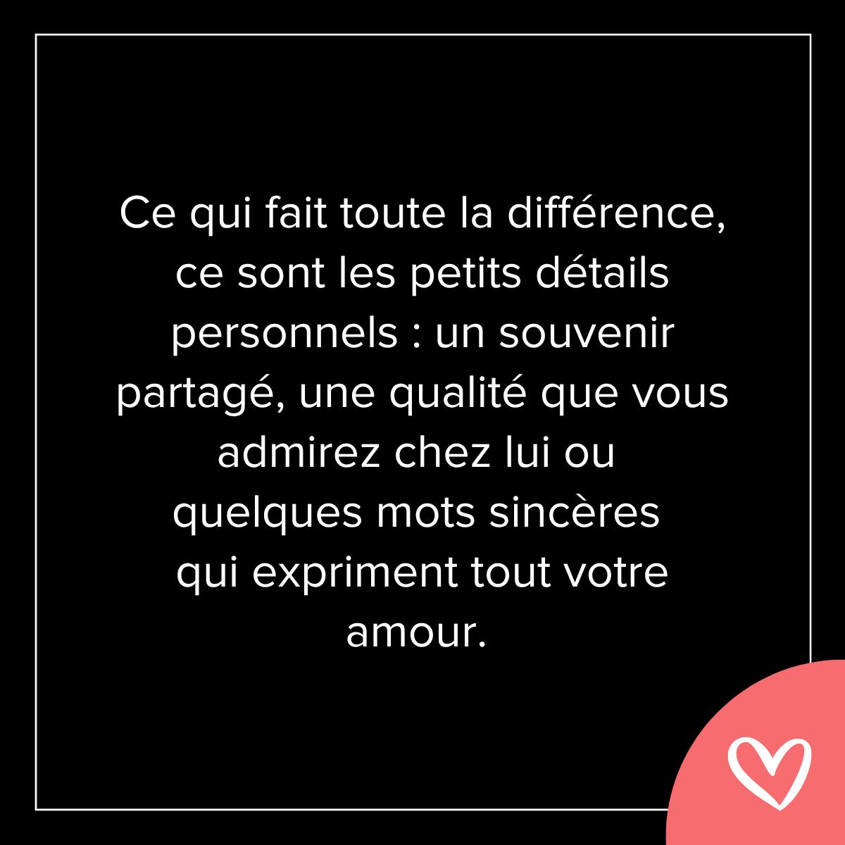 texte touchant pour anniversaire pour son homme, conseils