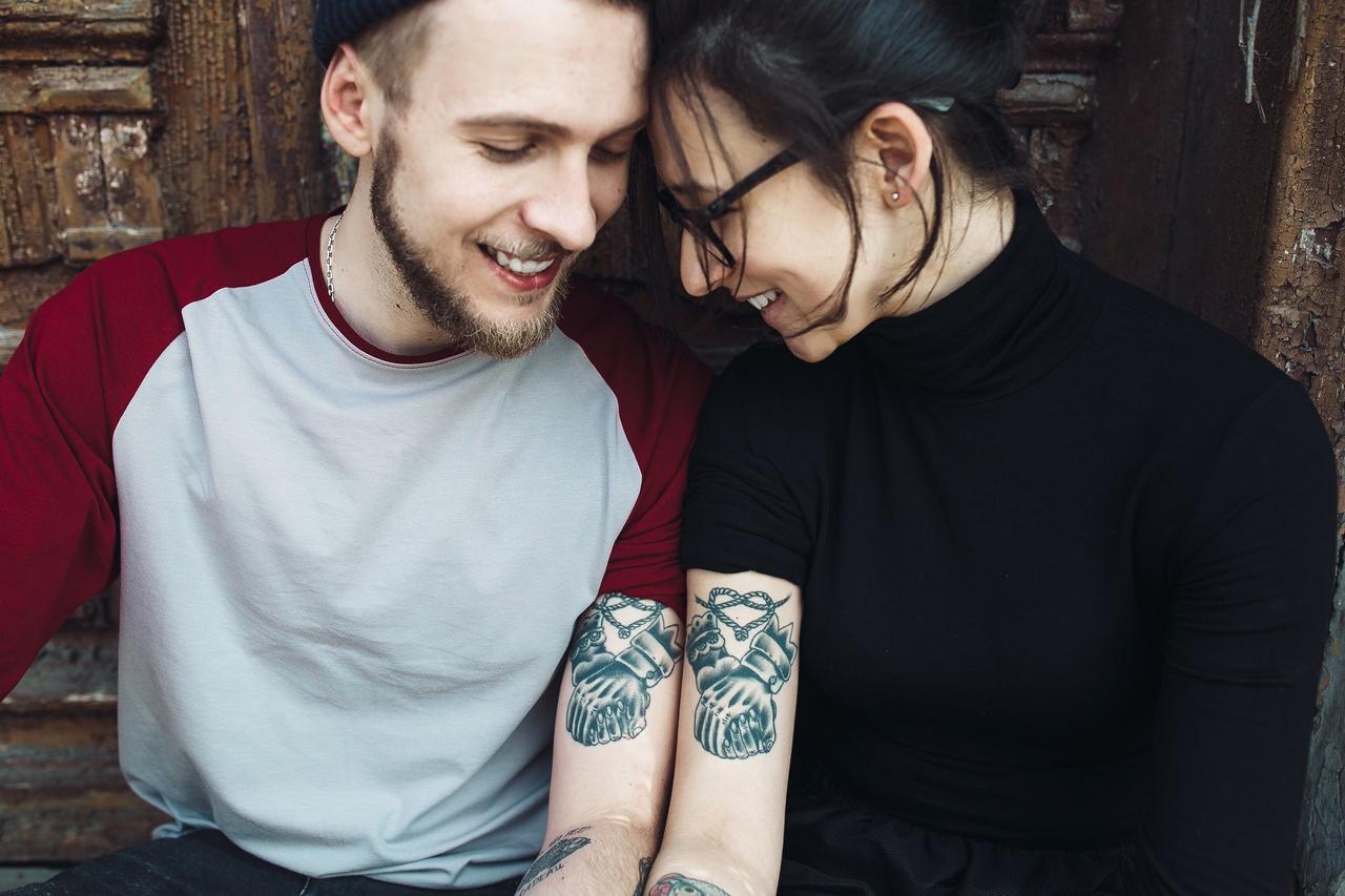 tatouage couple commun identique