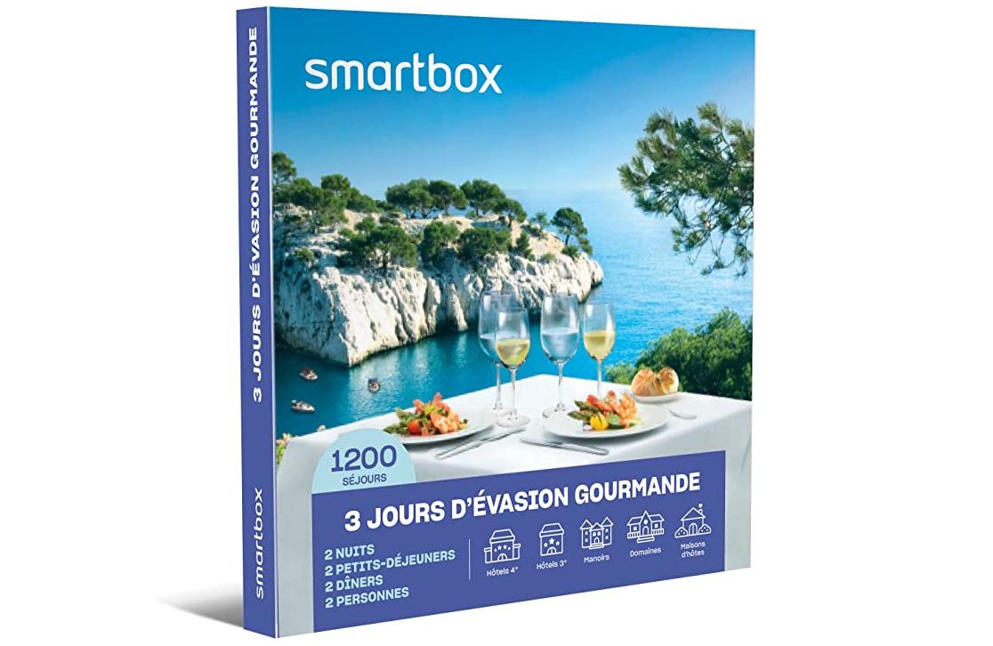 SMARTBOX - Coffret Cadeau Couple - Idée cadeau original : Choisissez parmi  7 100 expériences romantiques, gourmandes, bien-êt