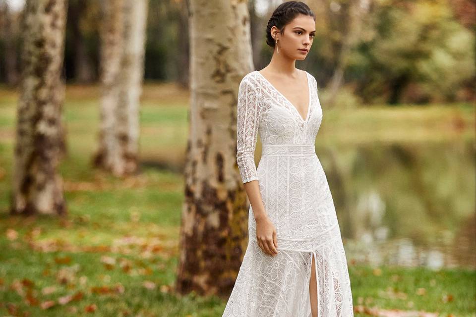 Alma Novia collection 2020 : des robes boho-chic pour votre mariage