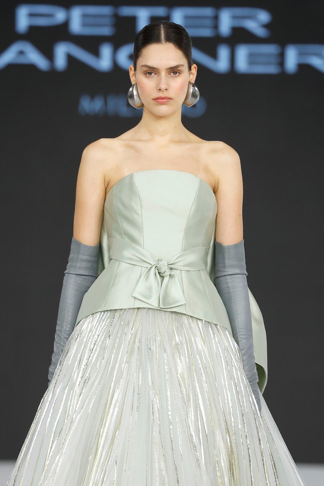robe de mariée vert sauge tendance 2027