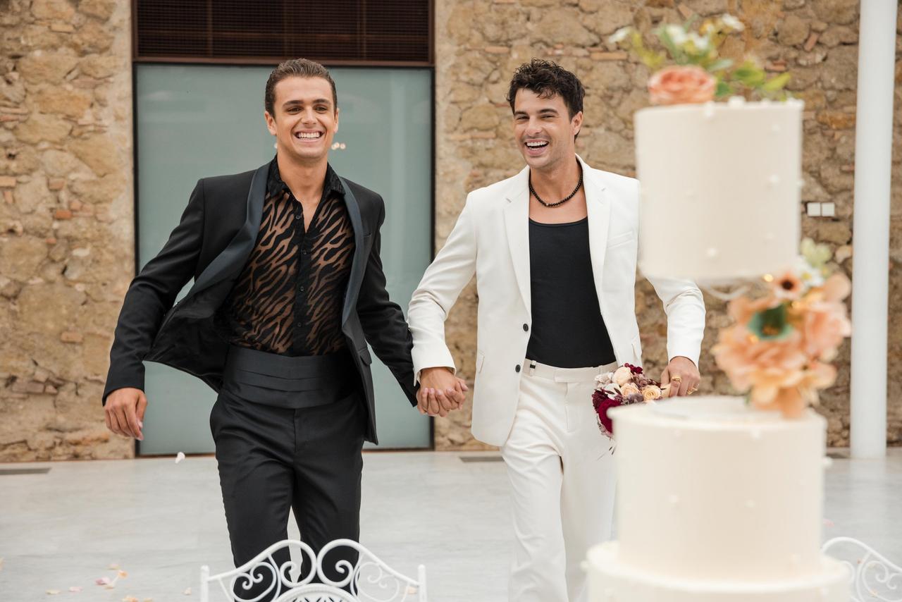 tenue mariage homme noir et blanc