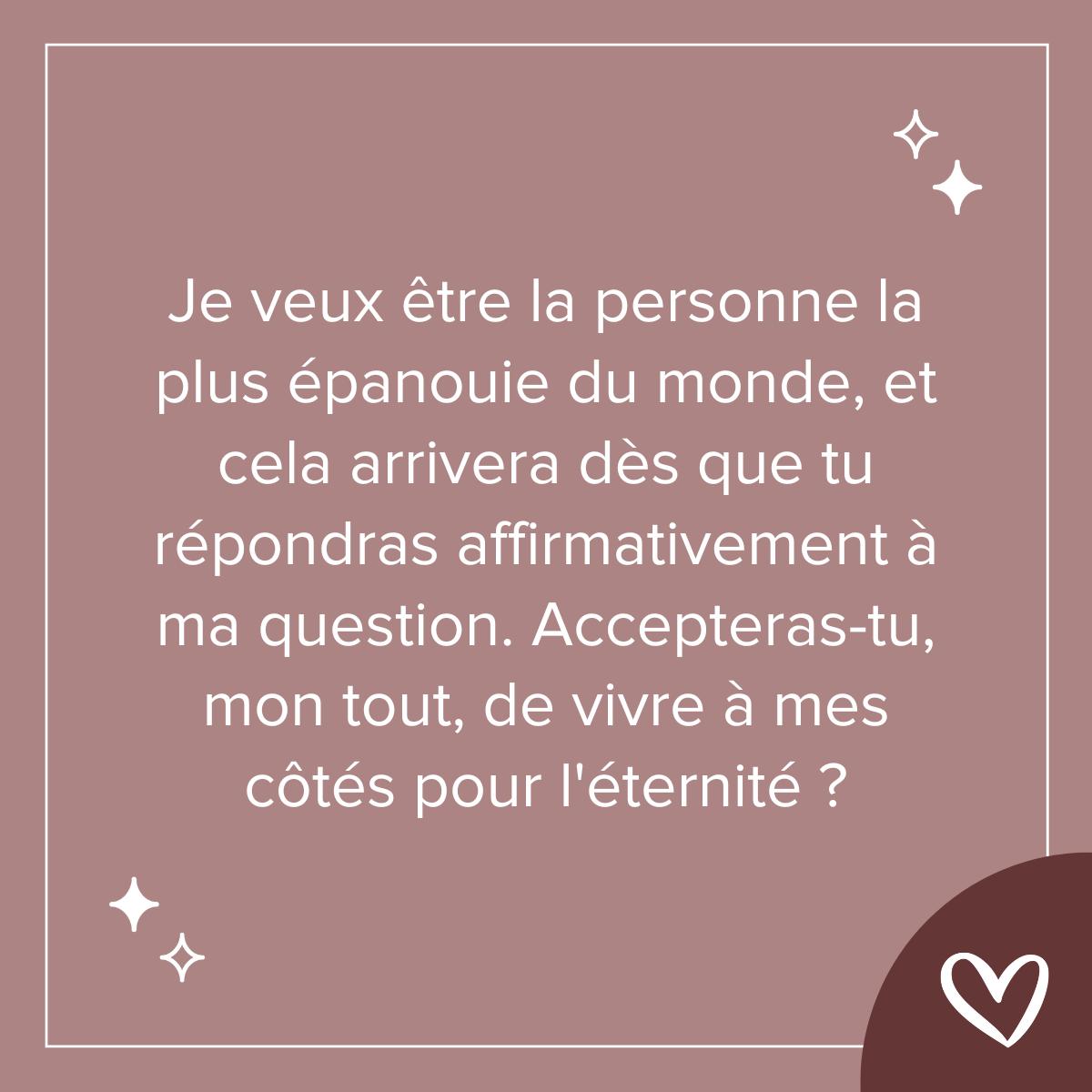 exemple discours pour une demande en mariage inoubliable 