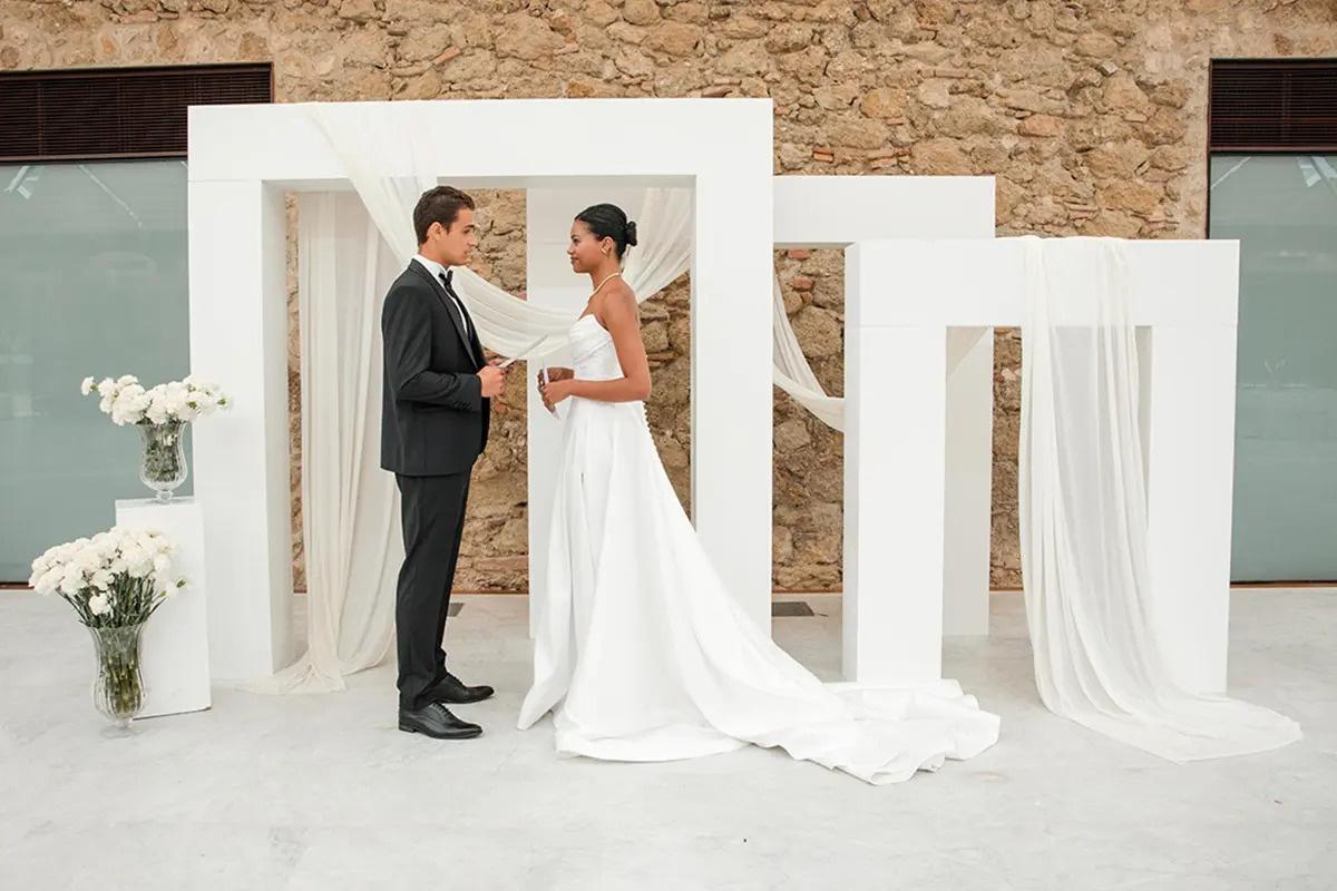 cloud dancer pour deco mariage, couleur pantone 2026