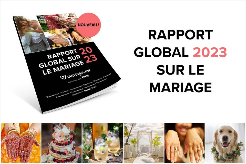 Rapport Global sur le Mariage 2023 : les tendances planétaires (et locales) à découvert