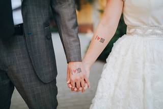 tatouage couple complémentaire i love you