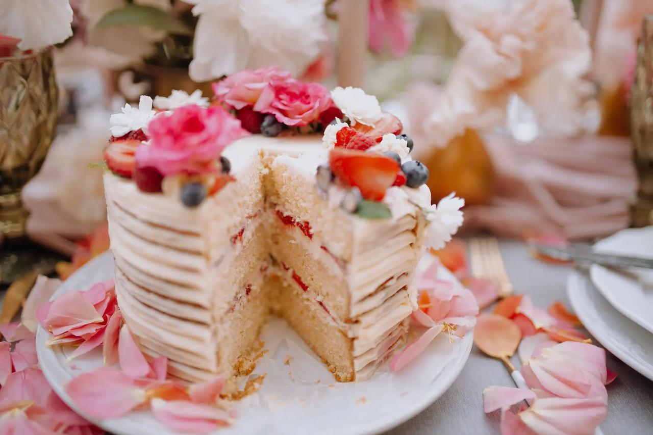 deco dopamine mariage wedding cake