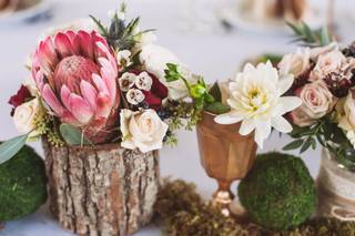 deco dopamine mariage fleurs table
