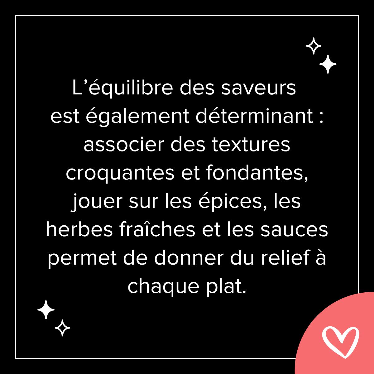 equilibre des saveurs, menu vegetarien pour mariage