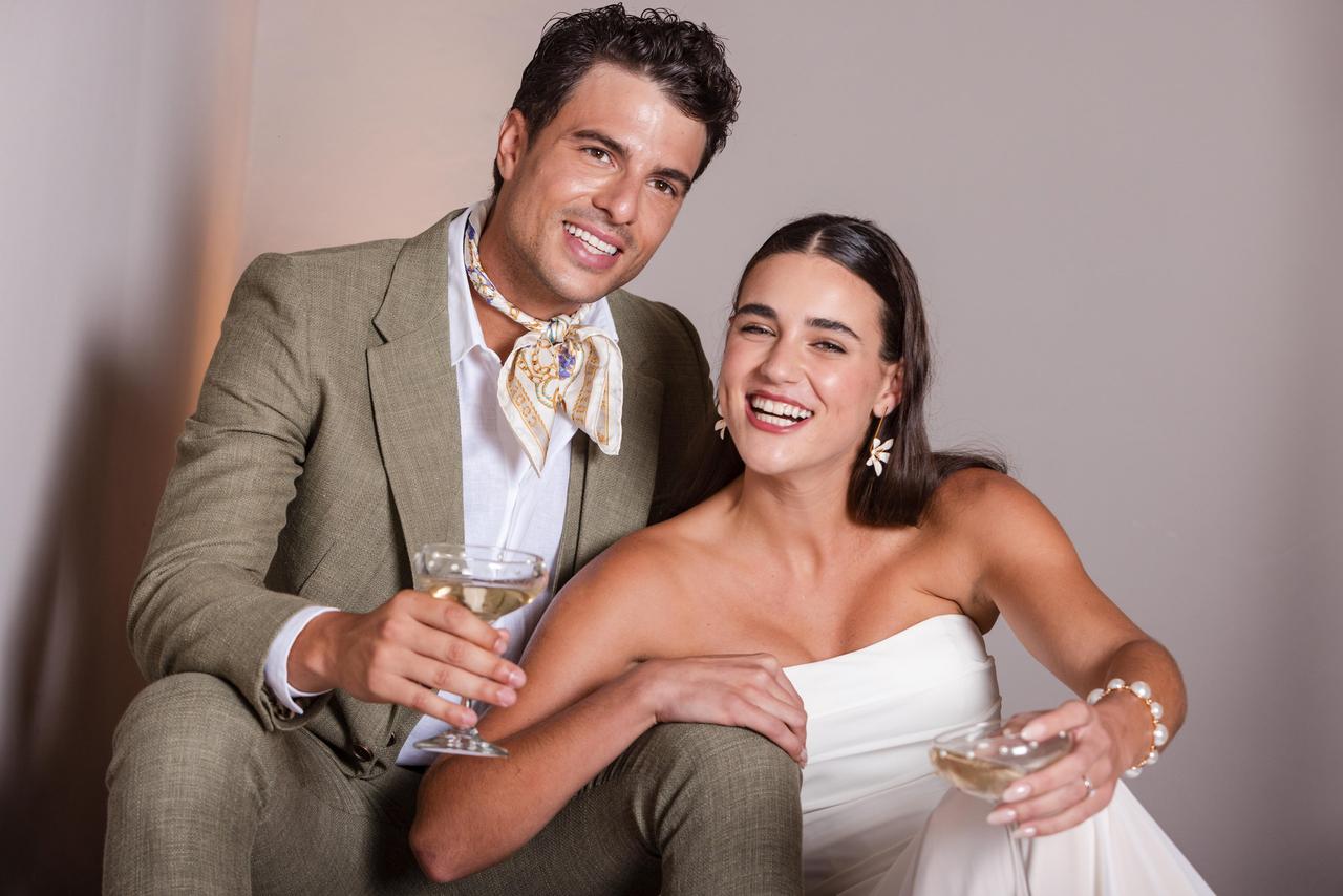 tenue mariage homme foulard soie