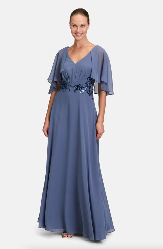 robe invitee mariage hiver longue