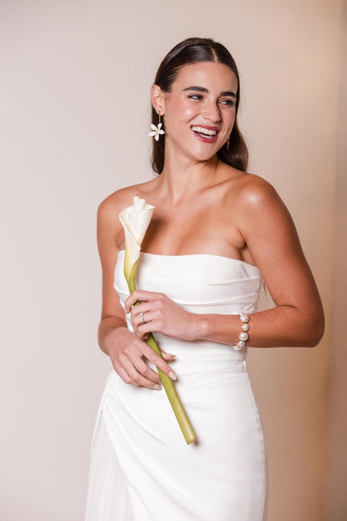 bouquet mariée arum