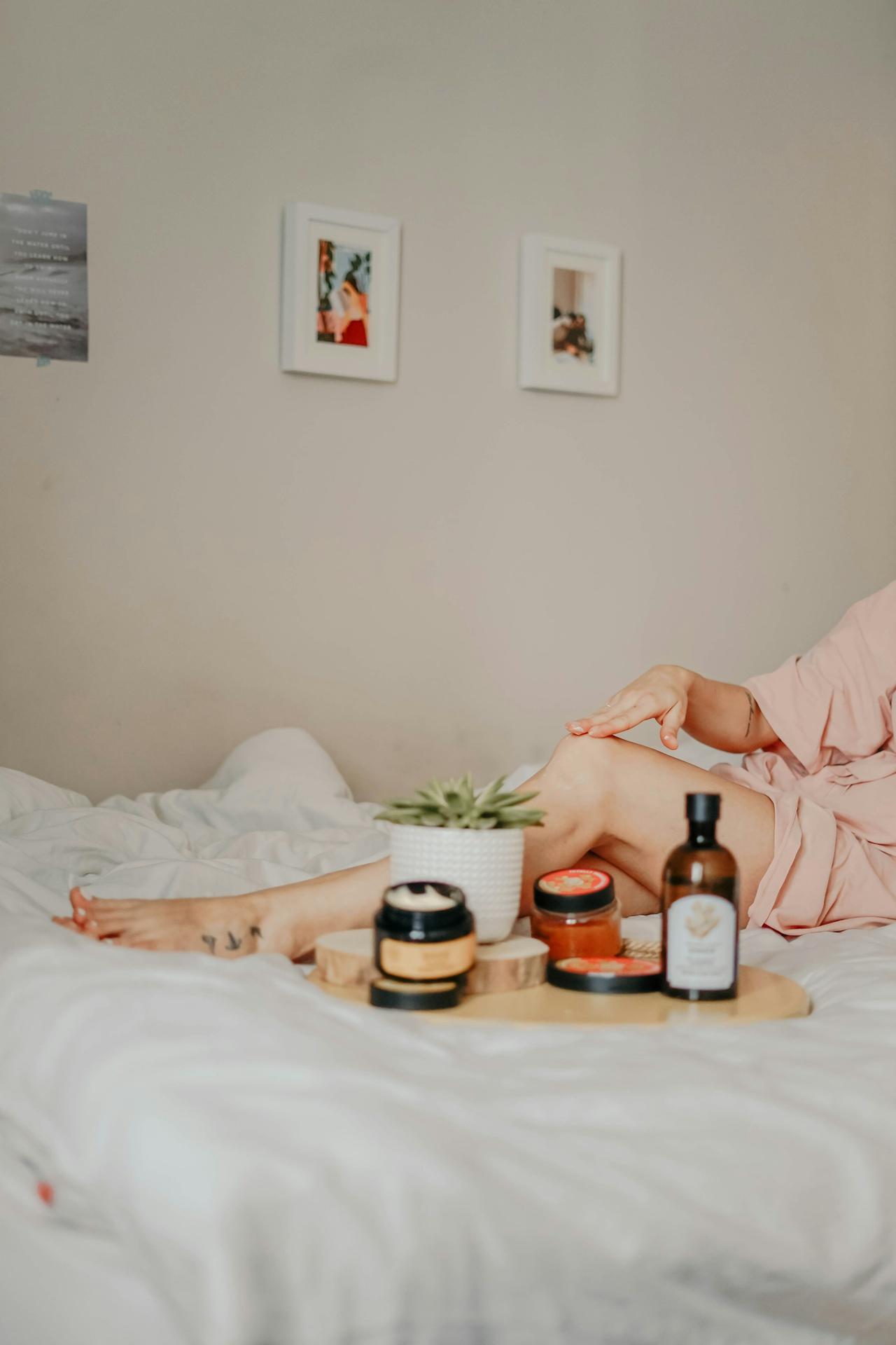 Huile de massage couple