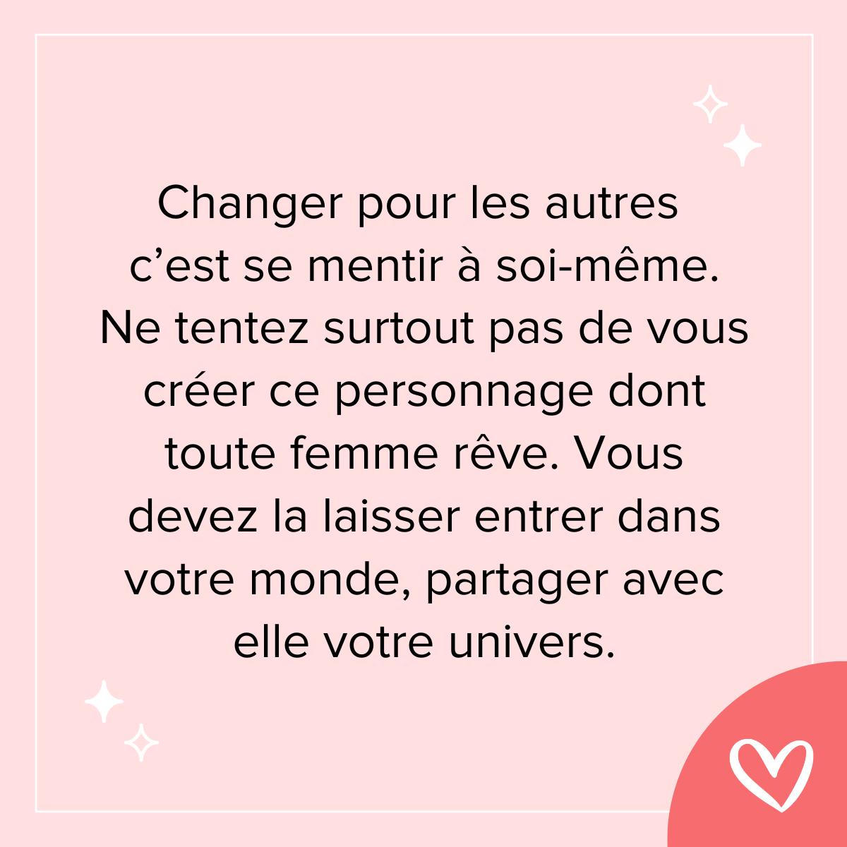 comment séduire une femme en restant authentique