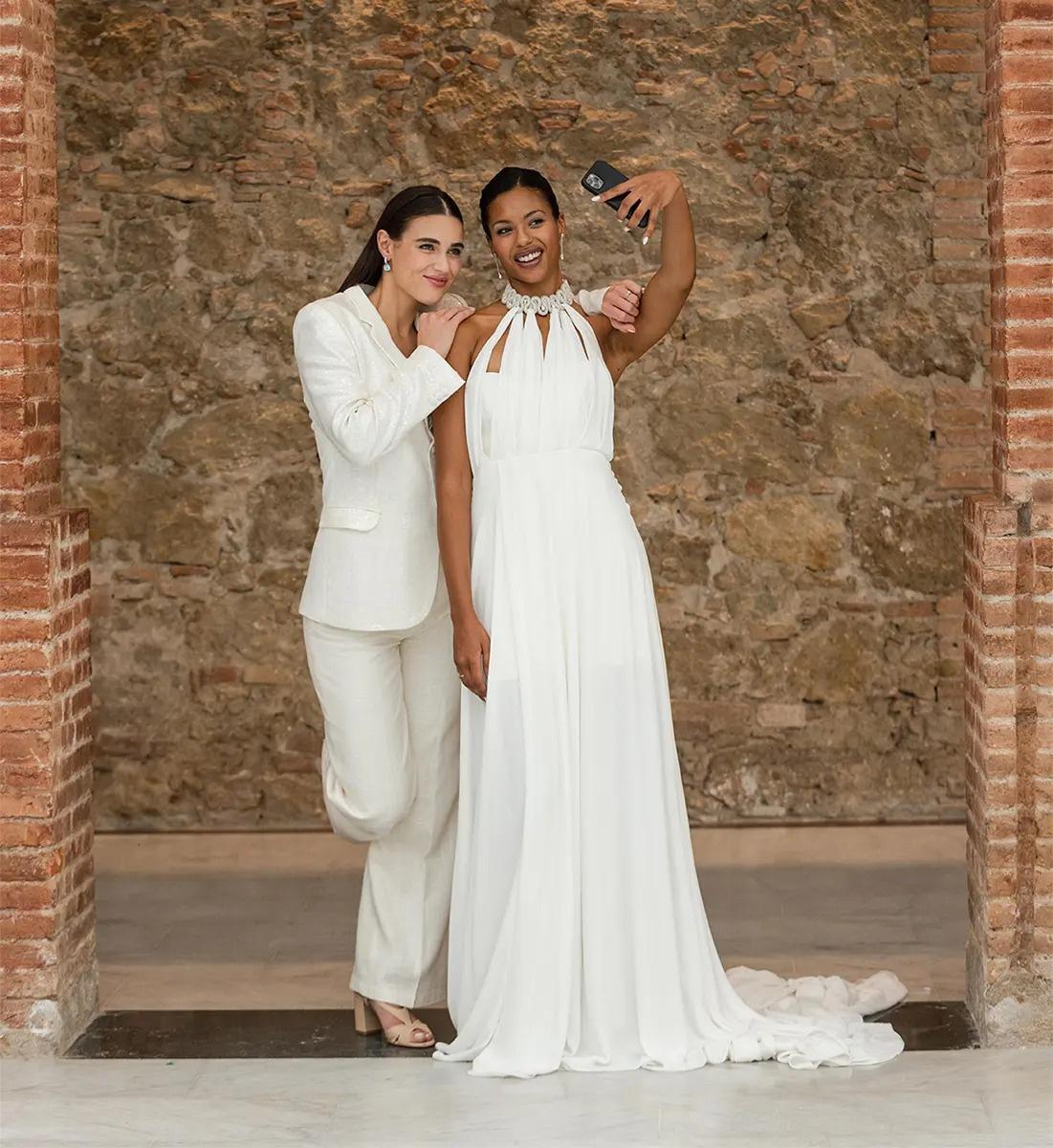 cloud dancer, couleur pantone 2026, tenues blanches mariée
