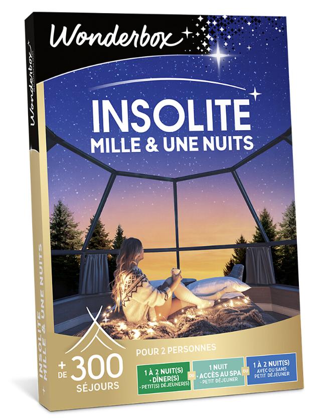 cadeau 10 ans mariage noces d'étain, wonderbox sejour lieux insolites